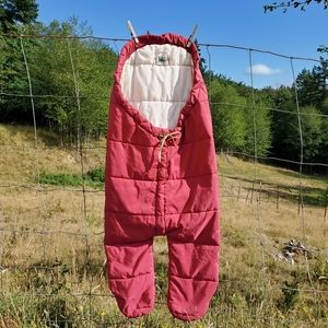 Vintage REI Babybag Snowsuit